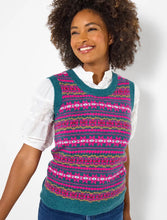 Load image into Gallery viewer, Joe Browns Fabulous Fairisle Tank Top