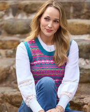 Load image into Gallery viewer, Joe Browns Fabulous Fairisle Tank Top