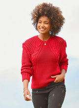 Load image into Gallery viewer, Joe Browns Sienna Fringed Cable Jumper