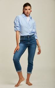 Toxik Boyfriend Jeans - Mid Wash