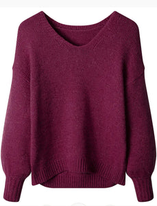 Joe Browns Oh so Cosy Jumper - Berry