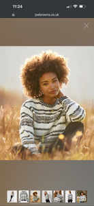 Mono Magic Fringed Cable Jumper