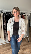Load image into Gallery viewer, Open Front Crochet Cardi
