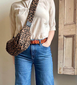 Sixton Leopard Sling Bag - Small