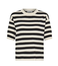 Load image into Gallery viewer, Morla Stripe Top - Black/White
