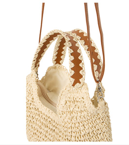 Tan Strap Bag
