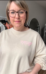 Cities Summer Sweat Top - Beige
