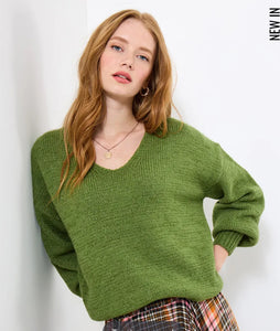 Joe Browns oh so Cosy Jumper - Fern Green