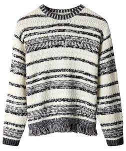 Mono Magic Fringed Cable Jumper