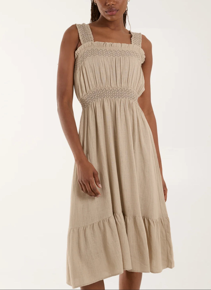 Melissa Dress - Stone