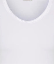 Load image into Gallery viewer, Silky Trim Vest - White

