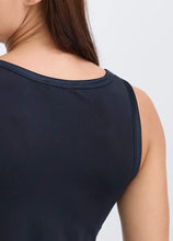 Load image into Gallery viewer, Silky Trim Vest - Navy

